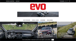 Desktop Screenshot of evo-magazin.si
